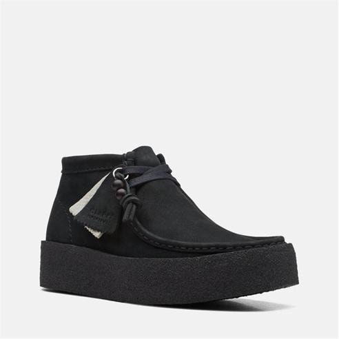 Clarks Originals - Women's Wallabee Cup Suede Flat Ankle Boots
