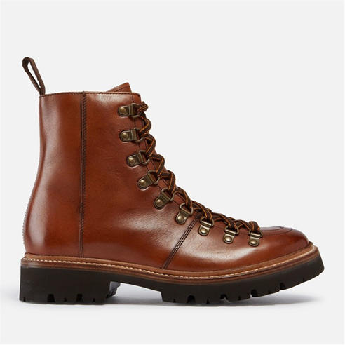 Grenson - Nanette Hand Painted Leather Hiking Style Boots