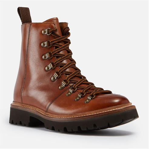 Grenson - Nanette Hand Painted Leather Hiking Style Boots