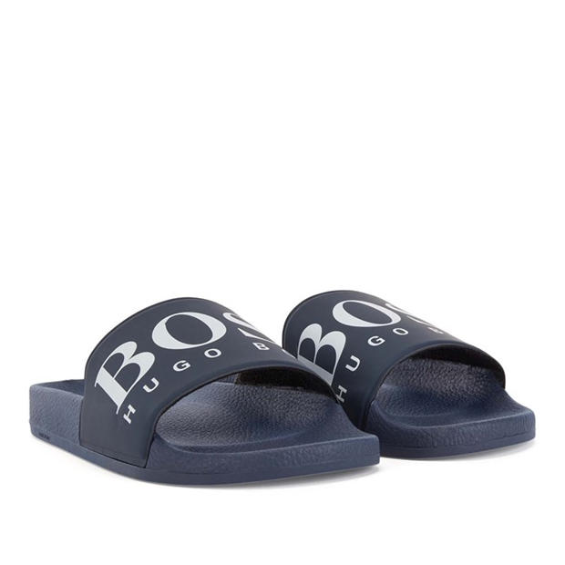 Boss Solar Slide Logo Sandals,All Products : American Fashion Style Bags On Sale