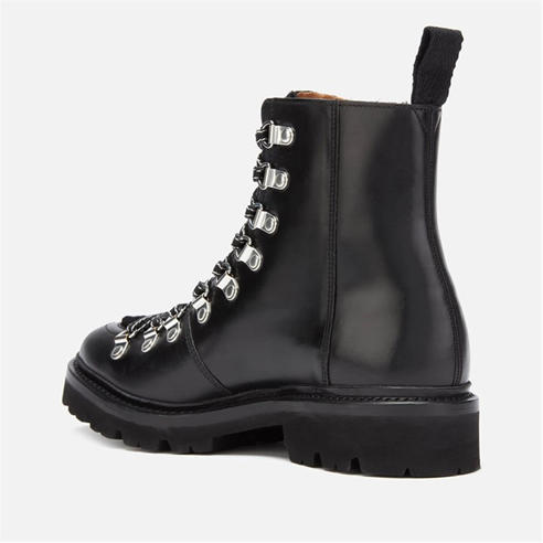 Grenson - Nanette Leather/Shearling Hiking Style Boots