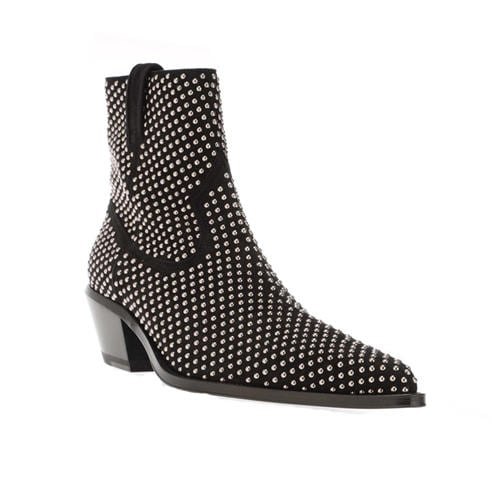 Off White - Stud Texas Ankle Boots