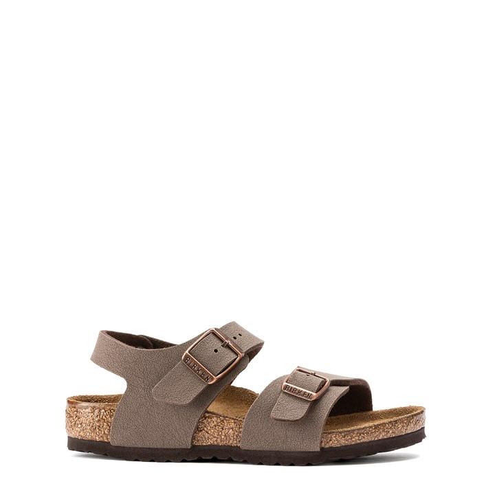 Birkenstock Boys Brown Children's New York Suede C13.5