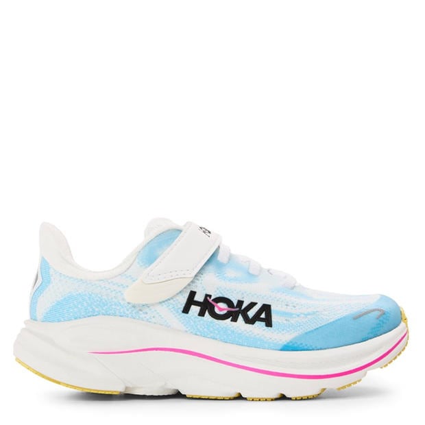 Foggy/Black - HOKA - Unisex Kids' Clifton Clifton Runners