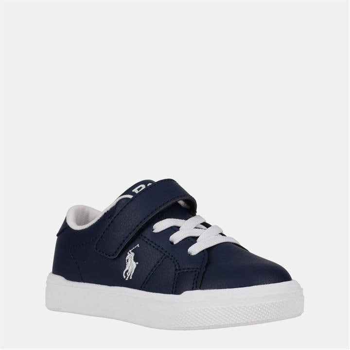 Polo Ralph Lauren Boys Blue Sutton Low-Top Trainers - Size C7