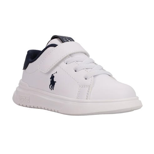 POLO RALPH LAUREN - Kids' Heritage Court II Leather Low-Top Trainers