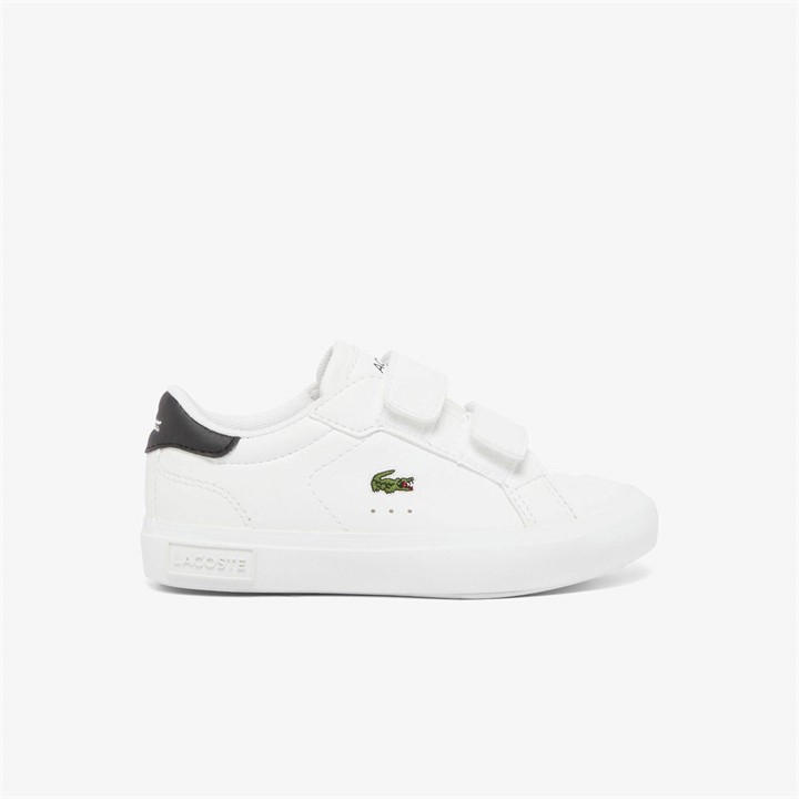 Lacoste Unisex Kids White Powercourt In63