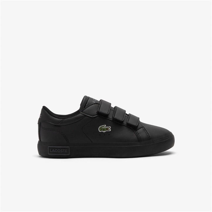Lacoste Unisex Kids Black Kids' Low-Top Trainers