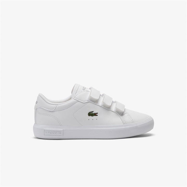 Lacoste Unisex Kids White Powercourt Ch63