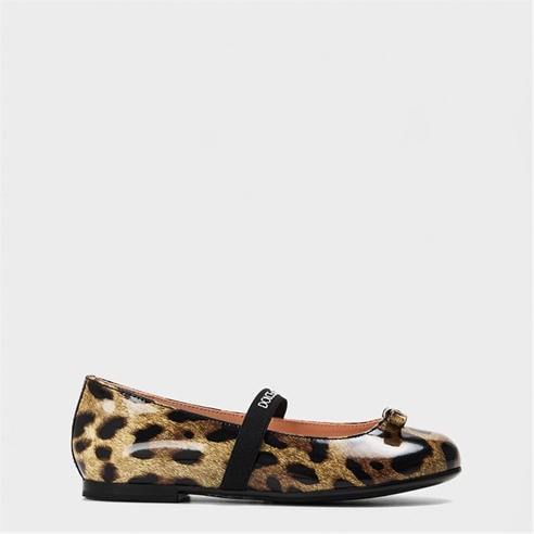 DOLCE AND GABBANA - Kids' Slip-On Ballet Pumps