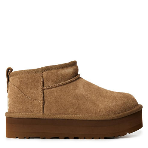 UGG - Kids' Ultra Mini Sheepskin Suede Platform Boots