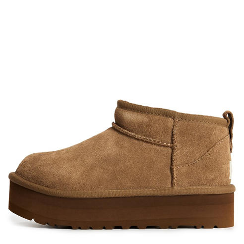 UGG - Kids' Ultra Mini Sheepskin Suede Platform Boots