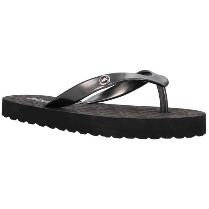 Michael Michael Kors Girls Black Mmk Jinx Flip Flop Jn62