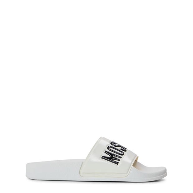 Moschino Unisex Adults Slider Slippers
