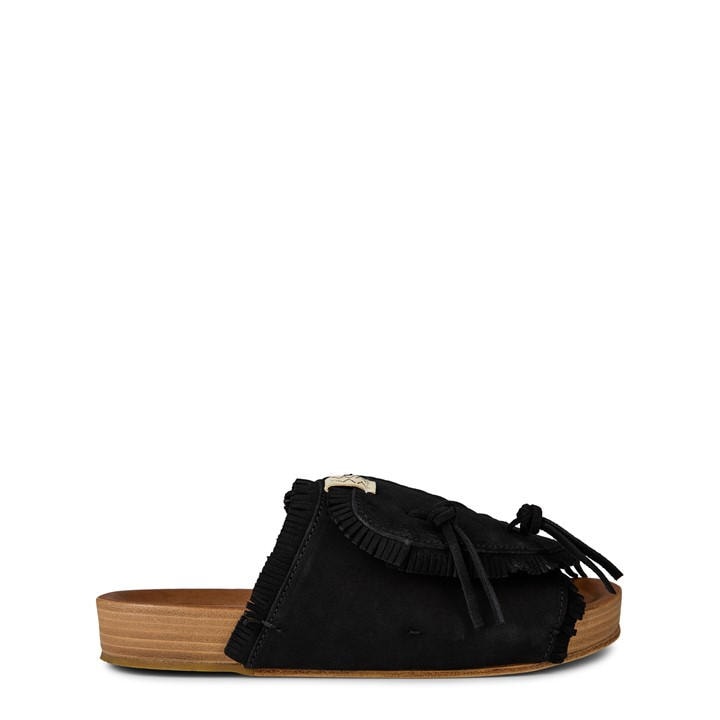 VISVIM Christo Shaman-Folk Sandals – Black VISVIM Christo Shaman-Folk Sandals – Black