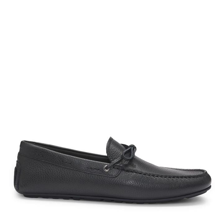 Boss Men's Black Noel Mocc Tblc 10269710 01 Size 9