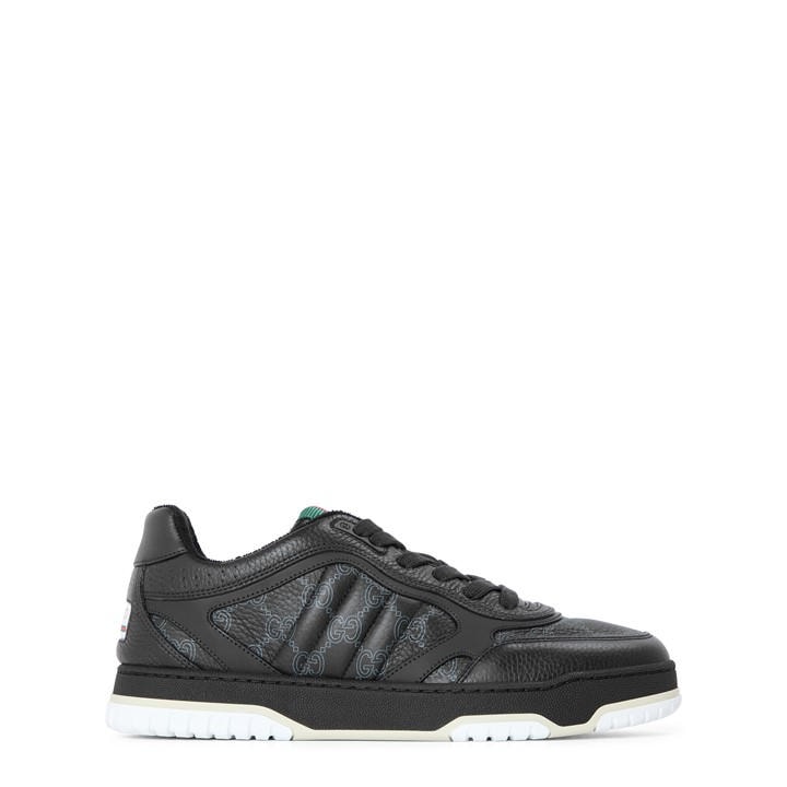 Gucci Men's Black Re-Web Sneakers - Size 9
