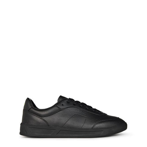 Boss - Mens BOSS Leather Trainers with Logo Detail - Premium Construction (Brandon)