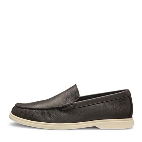 Boss - Men's Sienne Mocc Leather Slip On Loafers