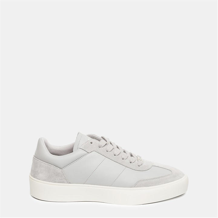 Steve Madden Men's White Lyonell Court Trainers