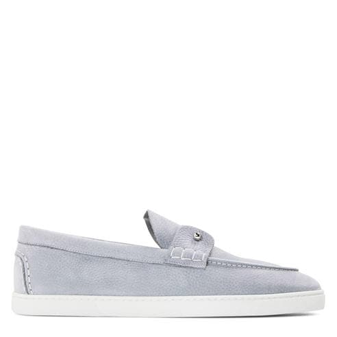 CHRISTIAN LOUBOUTIN - Men's Chambliboat Calf Leather Loafers