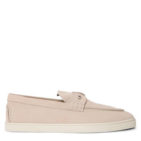CHRISTIAN LOUBOUTIN - Men's Chambliboat Calf Leather Loafers
