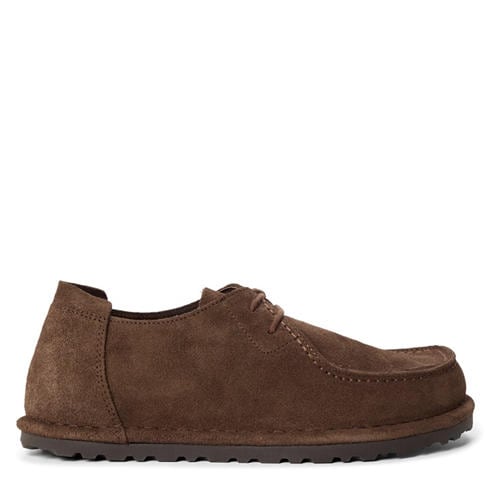 BIRKENSTOCK - Men's Utti Lace Suede Boat Shoes