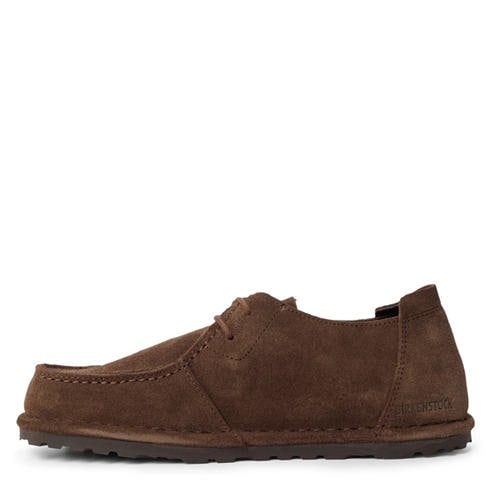 BIRKENSTOCK - Men's Utti Lace Suede Boat Shoes