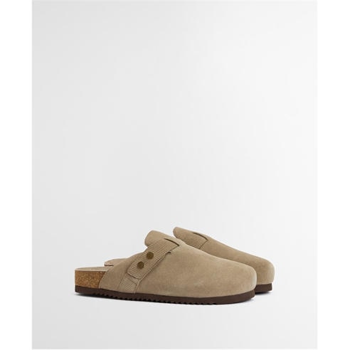 Barbour - Mens Bowman Suede Mules