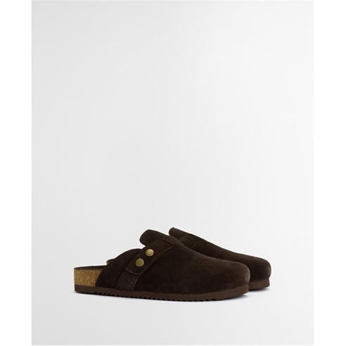 Barbour - Mens Bowman Suede Mules