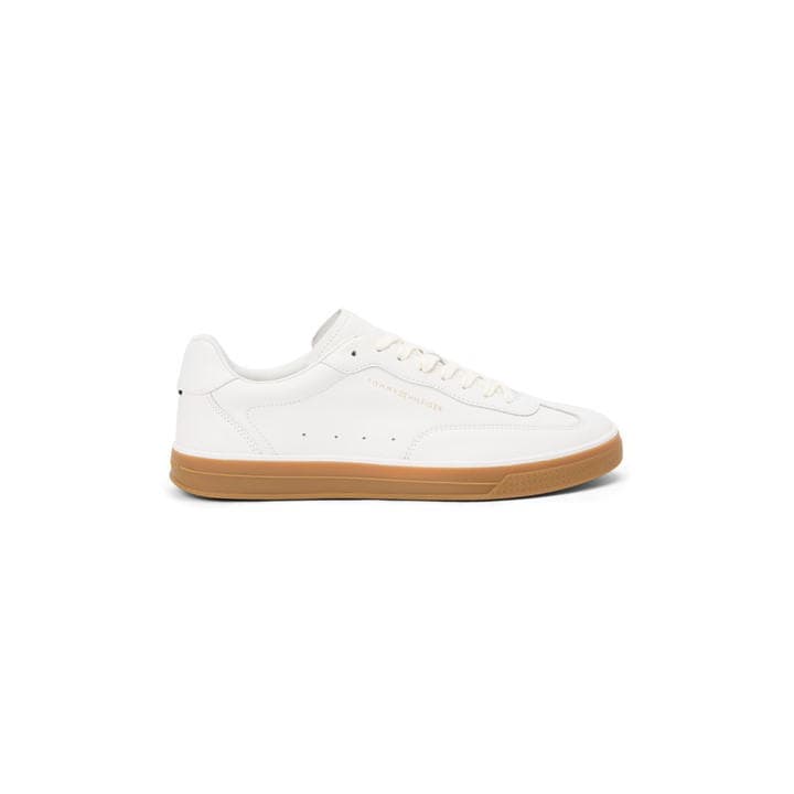 Tommy Hilfiger Men's White Tommy Low Lux Trnr Sn63