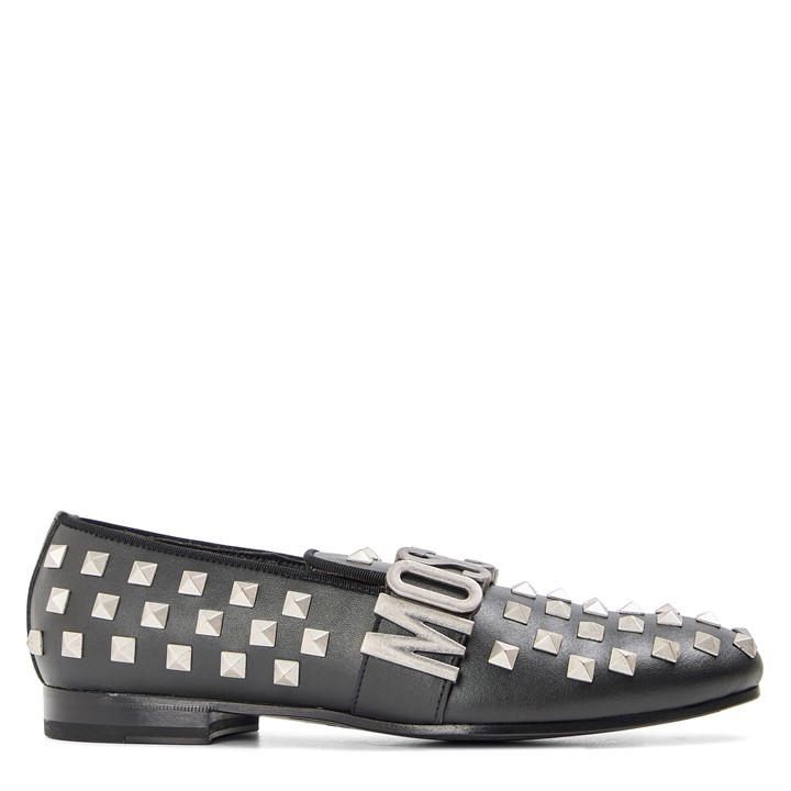 Moschino Men's Black Loafers