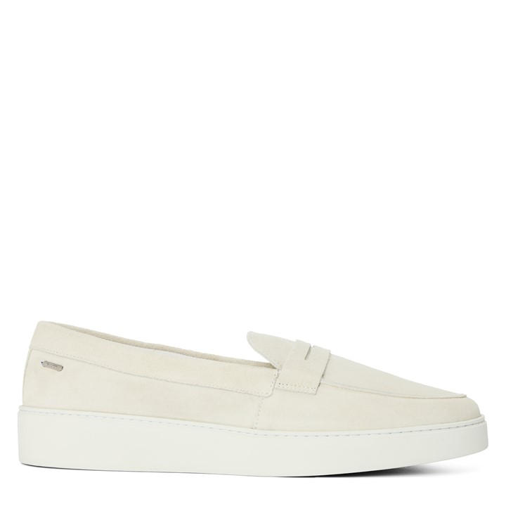 Belier Men's Monaco Suede Loafers In Beige