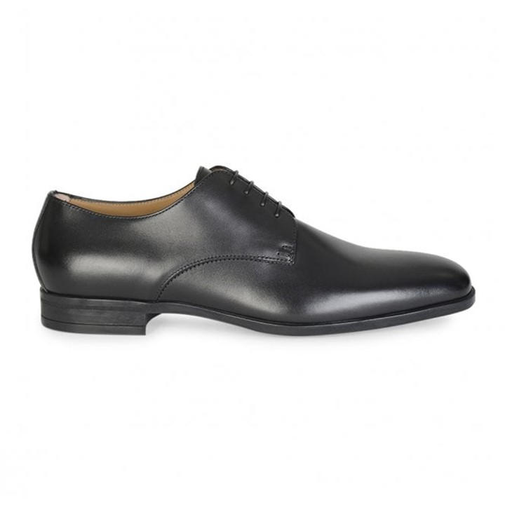 Boss Men's Black Kensington Derb Bu 10201737 01 Size 7