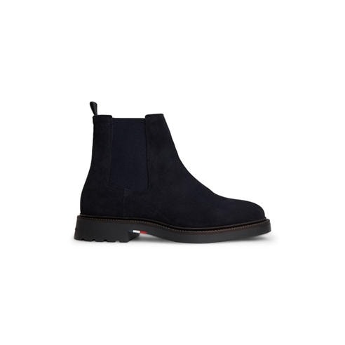 Tommy Hilfiger - Men's Corporate Suede Chelsea Boots