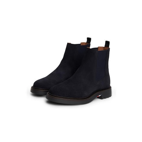Tommy Hilfiger - Men's Corporate Suede Chelsea Boots