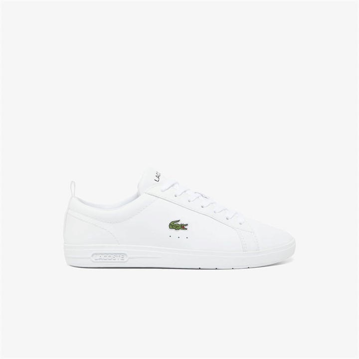 Lacoste Women's White Low Top Trainers Size 8
