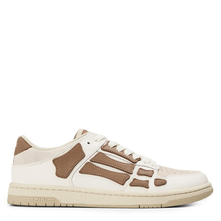 Amiri Men's White Skeleton Top Low Trainers