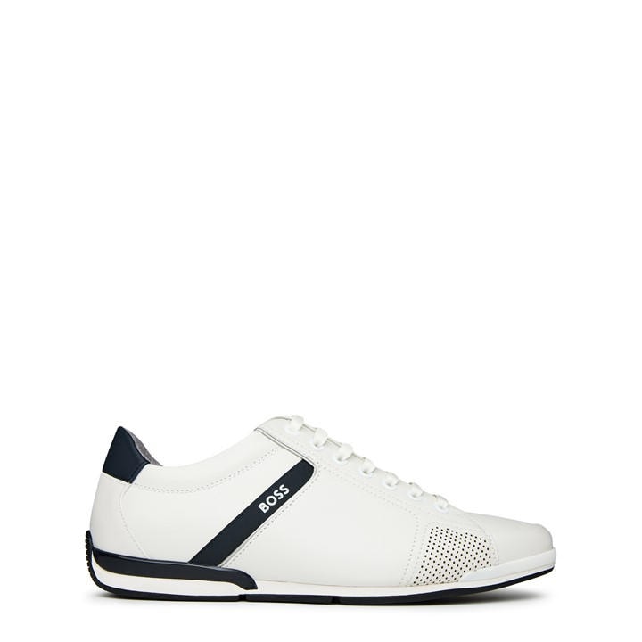 Boss Men's White Saturn Low Trainers Size 8