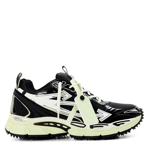 Silv/Green Fluo - OFF WHITE - Men's Be Right Back Low-Top Trainers