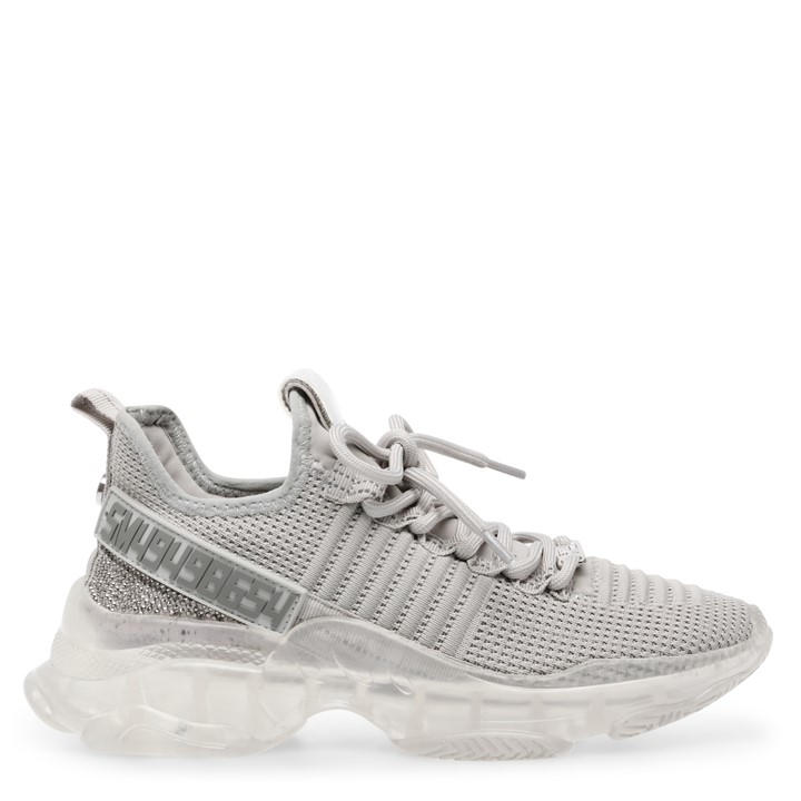 Steve Madden Women's Grey Maxilla-R Sneakers Size 9