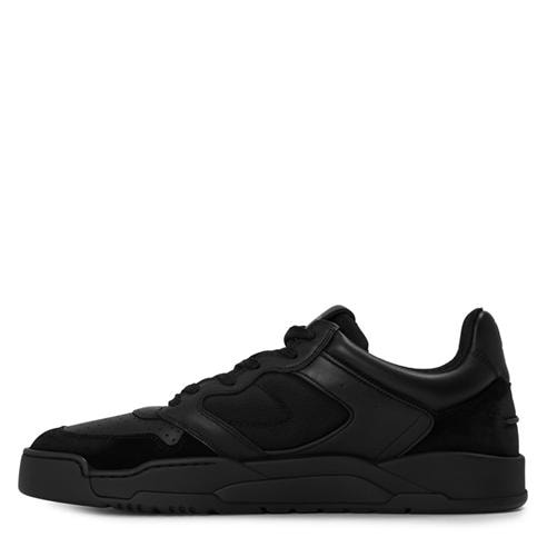 CHRISTIAN LOUBOUTIN - Men's Basketball 1 Retro Leather Low-Top Trainers