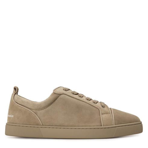 CHRISTIAN LOUBOUTIN - Men's Louis Junior Spikes Suede Low-Top Trainers