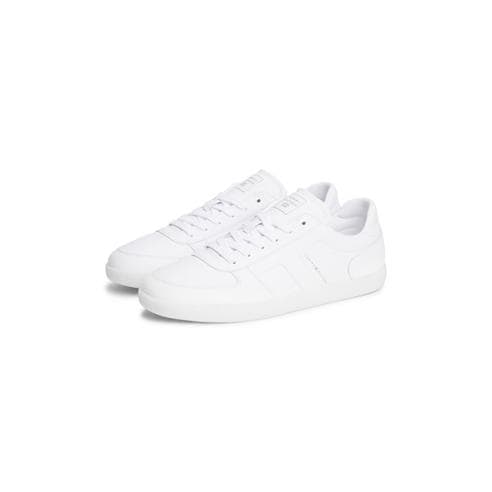 Tommy Hilfiger - Men's Tribeca Leather Low-Top Trainers