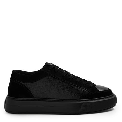 CLEENS - Men's Minimalist Leather Luxor Trainers