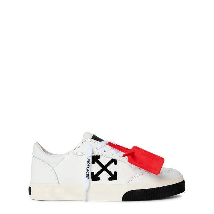 Off White Men's White Off Vulcanized Trainers Size 10