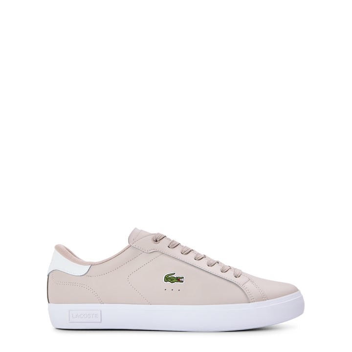 Lacoste Men's Grey Powercourt Low-Top Trainers