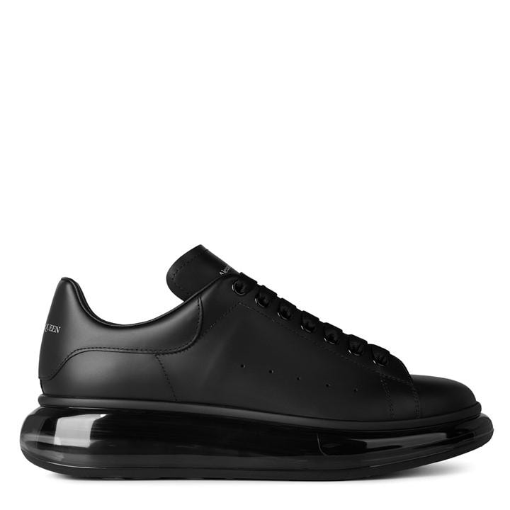 Alexander Mcqueen Men's Black Oversized Trainers Size 12