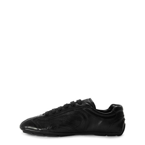 PRADA - Men's Montacarlo Leather Low-Top Trainers