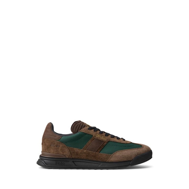Polo Ralph Lauren Men's Brown Varick Low-Top Trainers